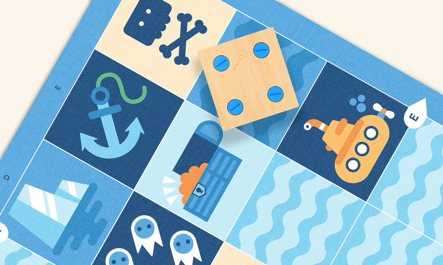 Cubetto Blue Ocean Adventure Map