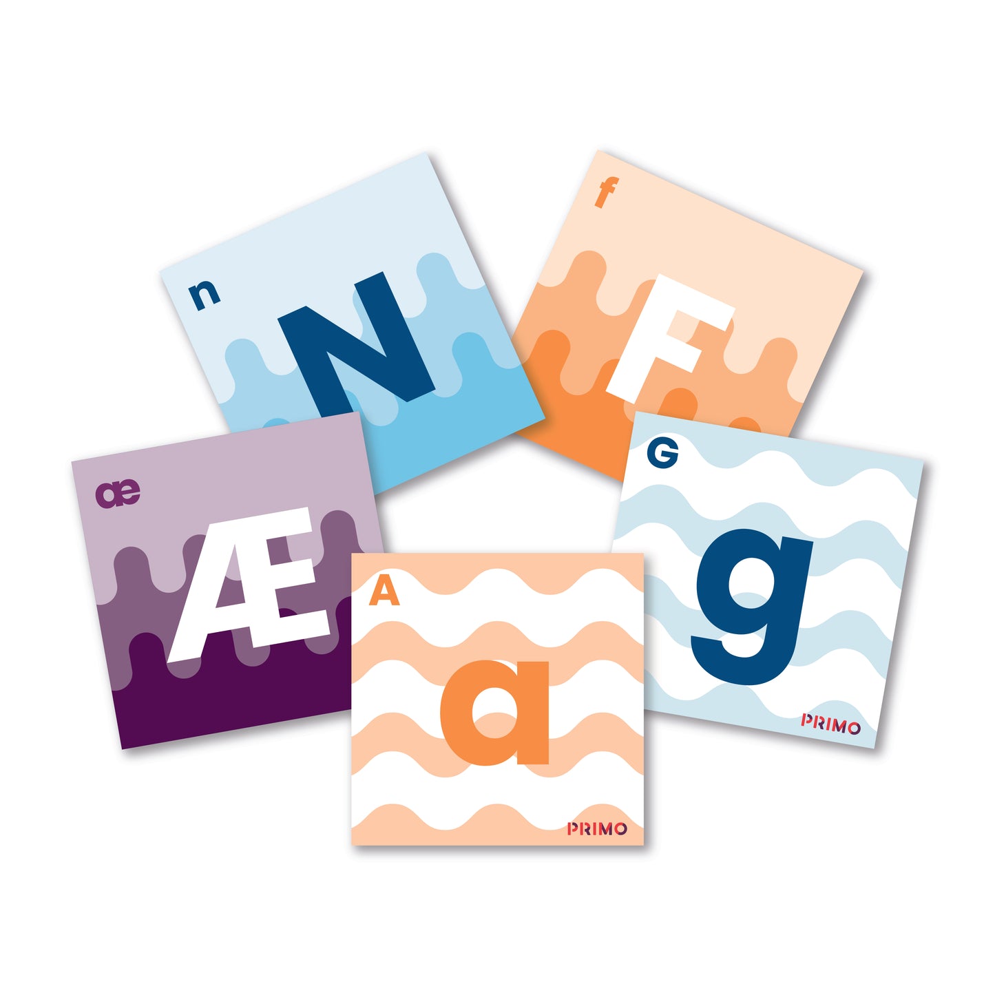 Cubetto - ABC Cards for the Transparent Map