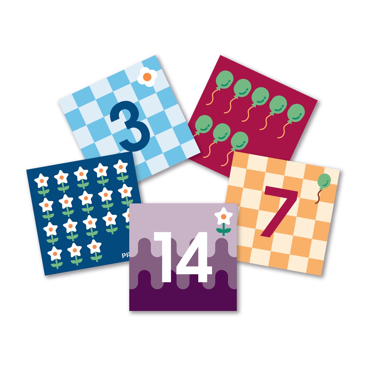 Cubetto - 123 Cards for the Transparent Map