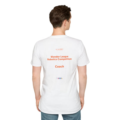 Wonder League Robotics Coach T-Shirt - Robotics Competition Shirt