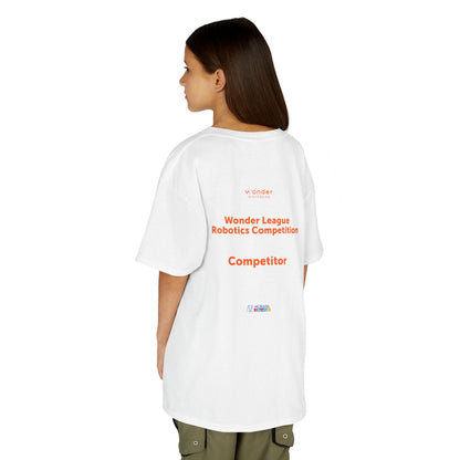 Kids - Wonder League Robotics Competition - Competitor Tee - White