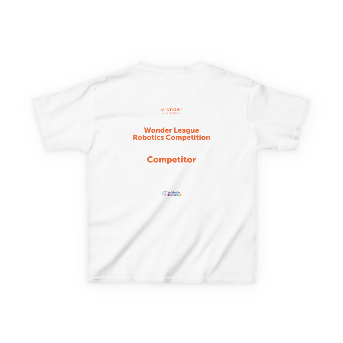Kids - Wonder League Robotics Competition - Competitor Tee - White