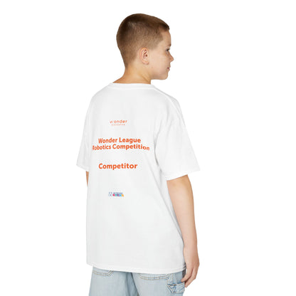 Kids - Wonder League Robotics Competition - Competitor Tee - White