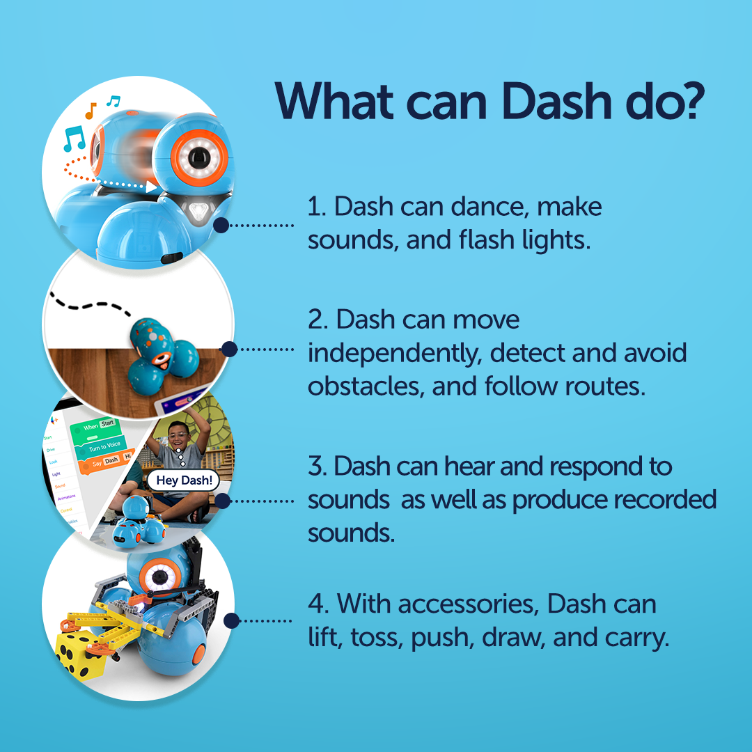 Dash Robot - Learn to Code Robot for Kids Ages 6-14 – Moravia Education