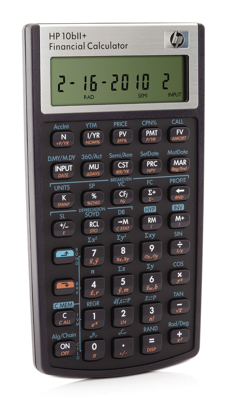 HP 10bII+ Financial Calculator