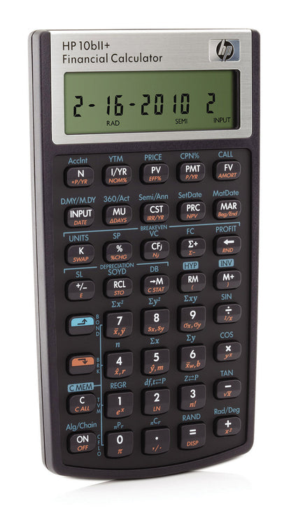 HP 10bII+ Financial Calculator
