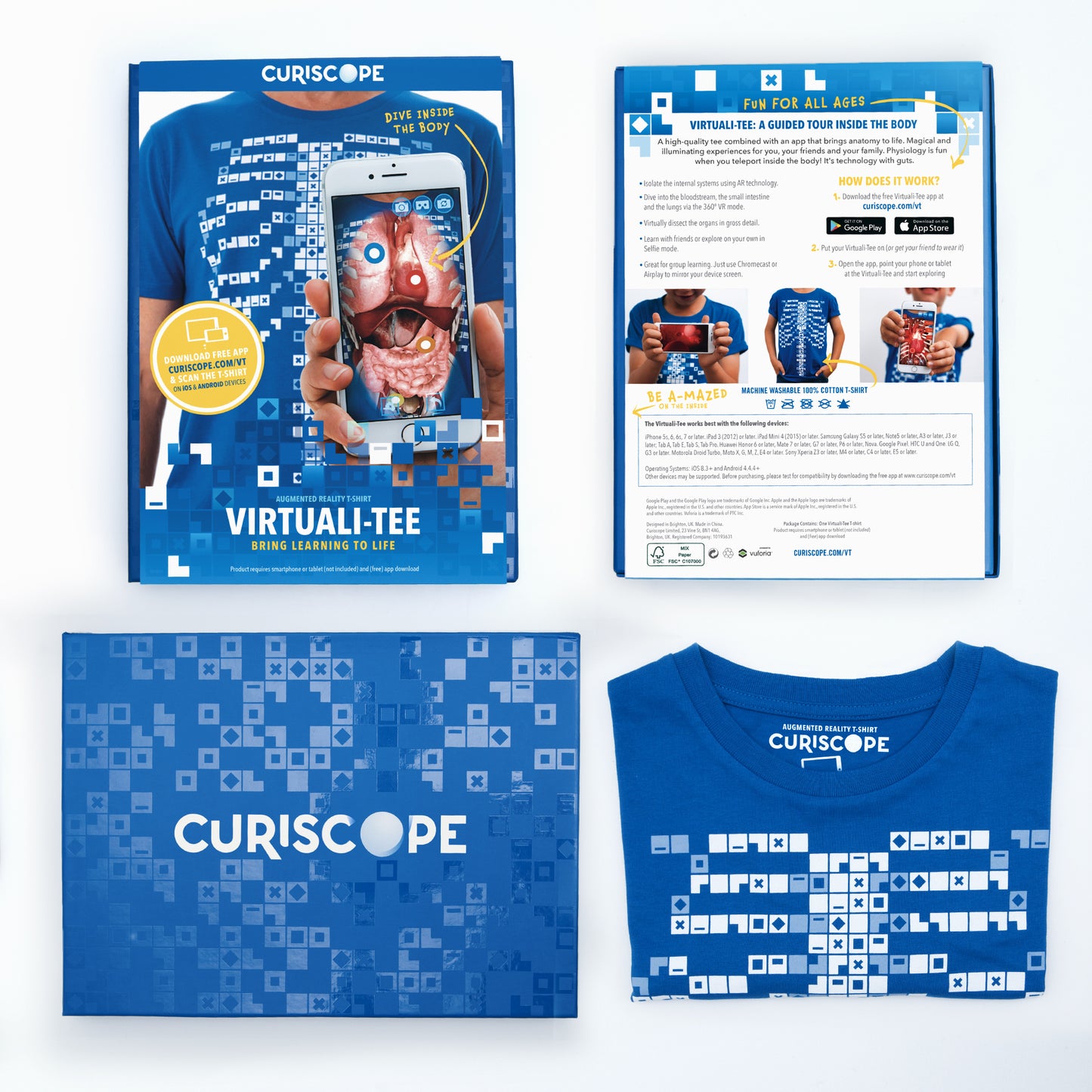 Curiscope | Virtuali-Tee Shirt - Youth