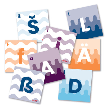 Cubetto - ABC Cards for the Transparent Map