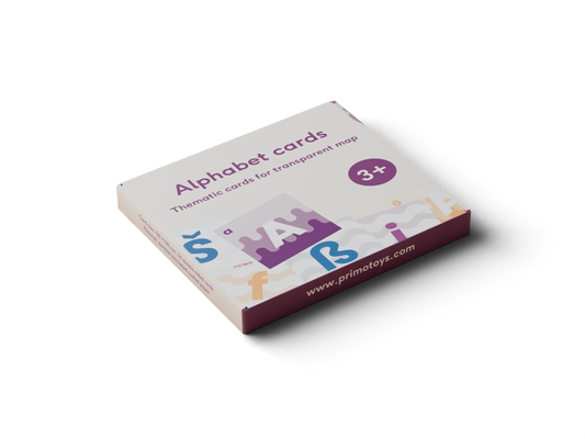 Cubetto - ABC Cards for the Transparent Map