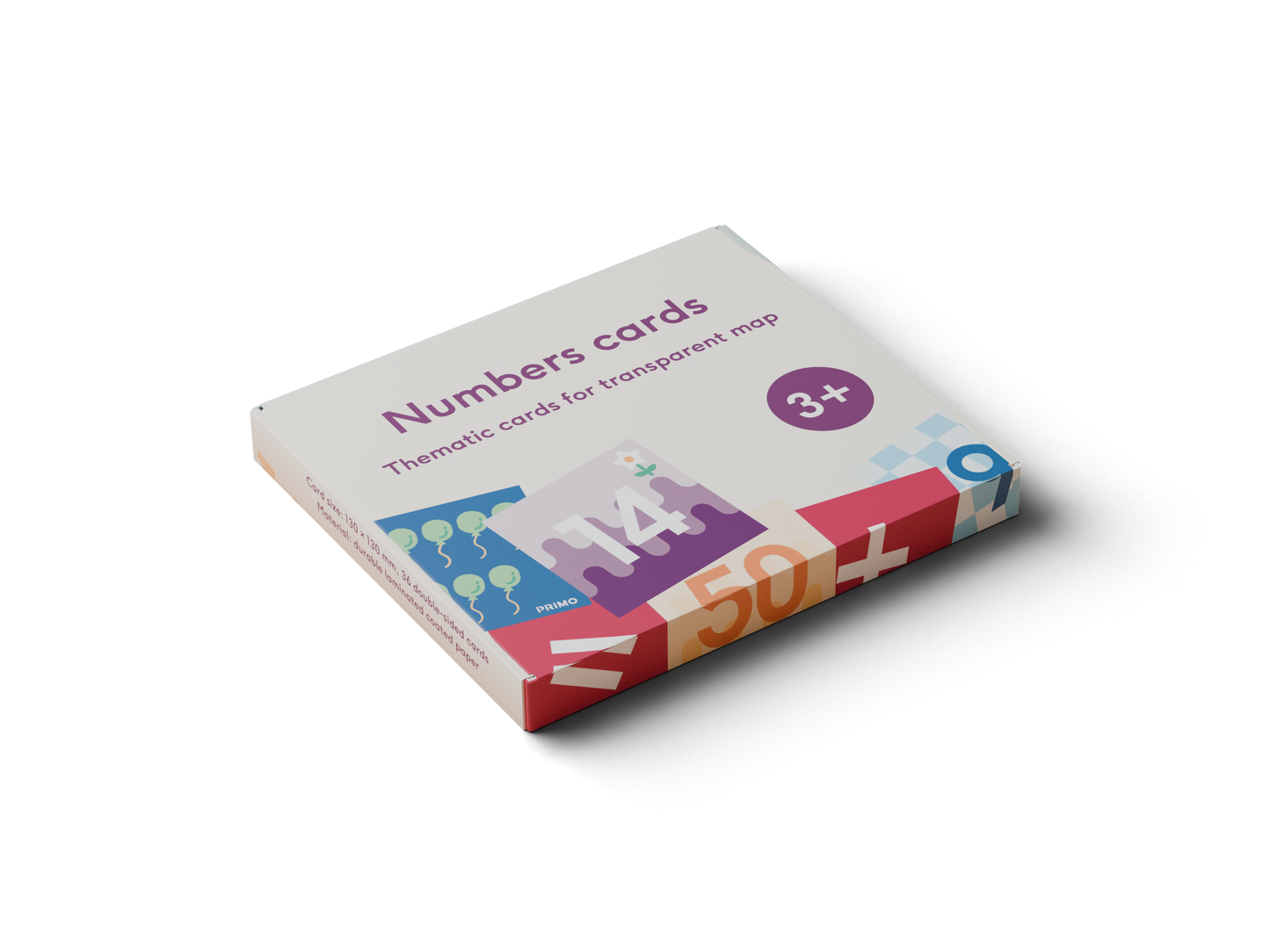 Cubetto - 123 Cards for the Transparent Map